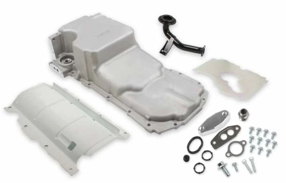 Fits 1975-1986 Chevrolet C10 Holley Gm Gen V Lt Swap Oil Pan-Oil Return 302-21